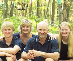Sean and Beth with their family
