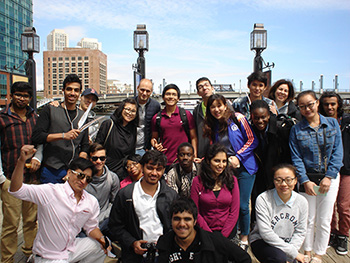 Students in Boston