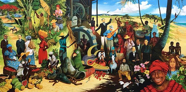 Roots of the Caribbean Mural