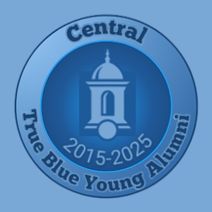 True Blue Young Alumni Logo