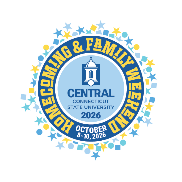 Central homecoming weekend 2026 logo