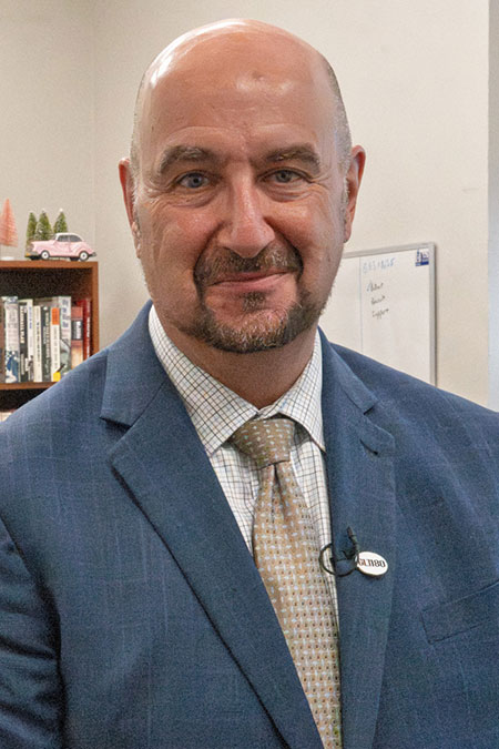 Anthony Gasper, Superintendent of the New Britain Consolidated School District and Central Connecticut State University alumnus