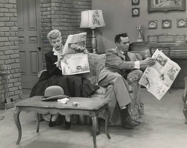 Still from "I Love Lucy" from the Library of Congress