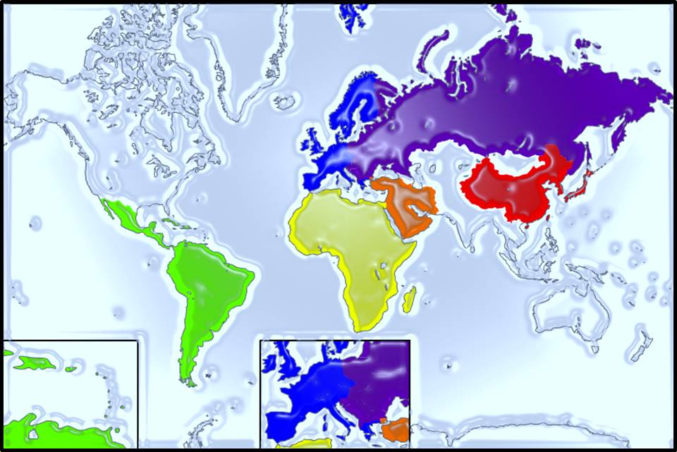 Globe_Regions
