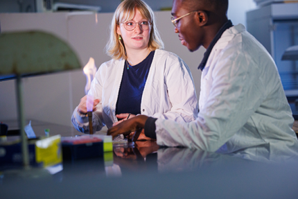 Biomolecular Scientists talking