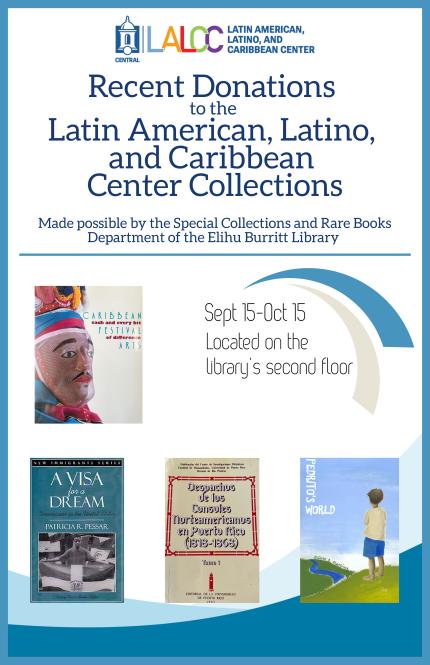 Event about Donation to Latin American, Latino, and Caribbean collection
