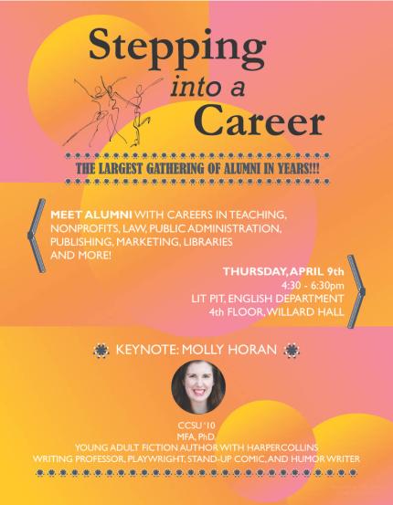 English event Stepping into a career