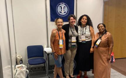 Dr. Silvia Corbera, Dr. Marianne Fallon, Dr. Candice Wallace, and Dr. Amanda Marin-Chollom