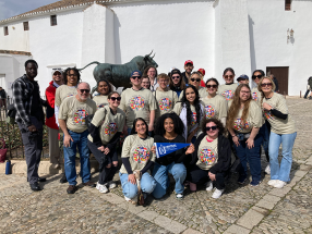 Spain-Portugal Student Group photo