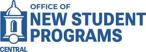 Central office of new student programs logo