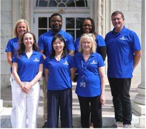 2025-2026 Cohort Featuring Dr. Day (Sociology), Armel Djangone (MIS), Peggy Bloomer (Art + Design), Ying Chen (Finance), Nicole Brewer (English), Michelle Kraczkowski (Biology), Lisa McMahon (Academic Affairs)