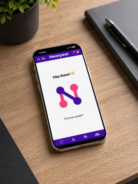 Nearpeer app on iphone