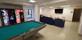 common area with pool table