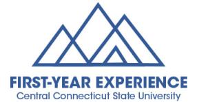 First Year Experience at CCSU Logo