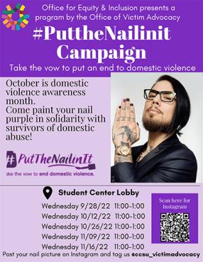 Put the Nail in it campaign poster
