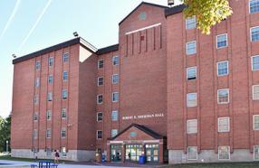 Outside of Robert Sheridan Hall Outside of Robert Sheridan Hall