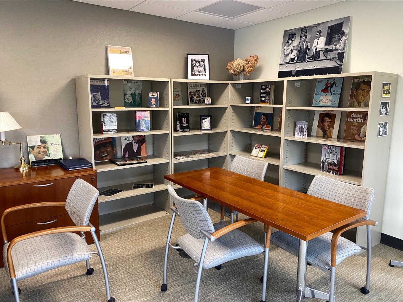 Interior of Dr. Gil Gigliotti's office at Willard-Diloreto Hall.