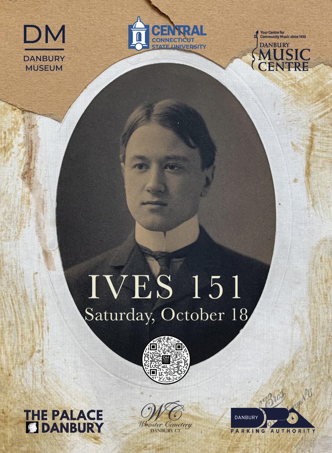 Charles Ives anniversary celebration poster