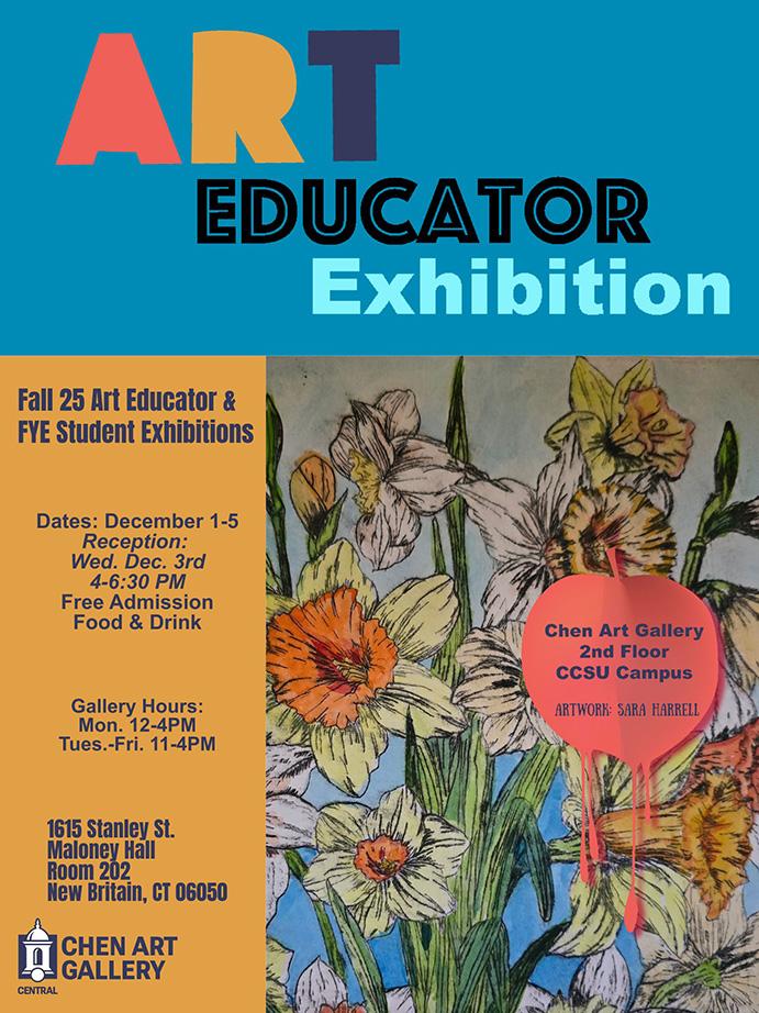 Art Educator Exhibition Flyer