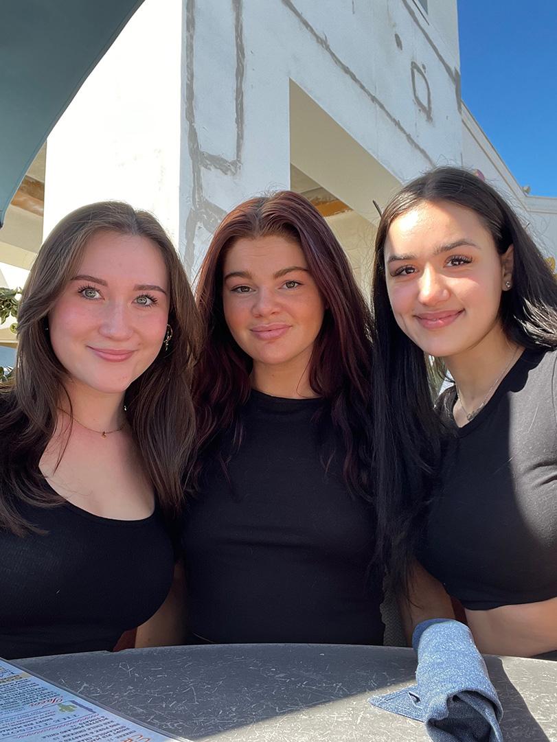 Victoria Wallington and friends