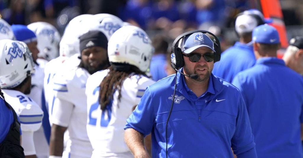 Central Blue Devils Coach and team