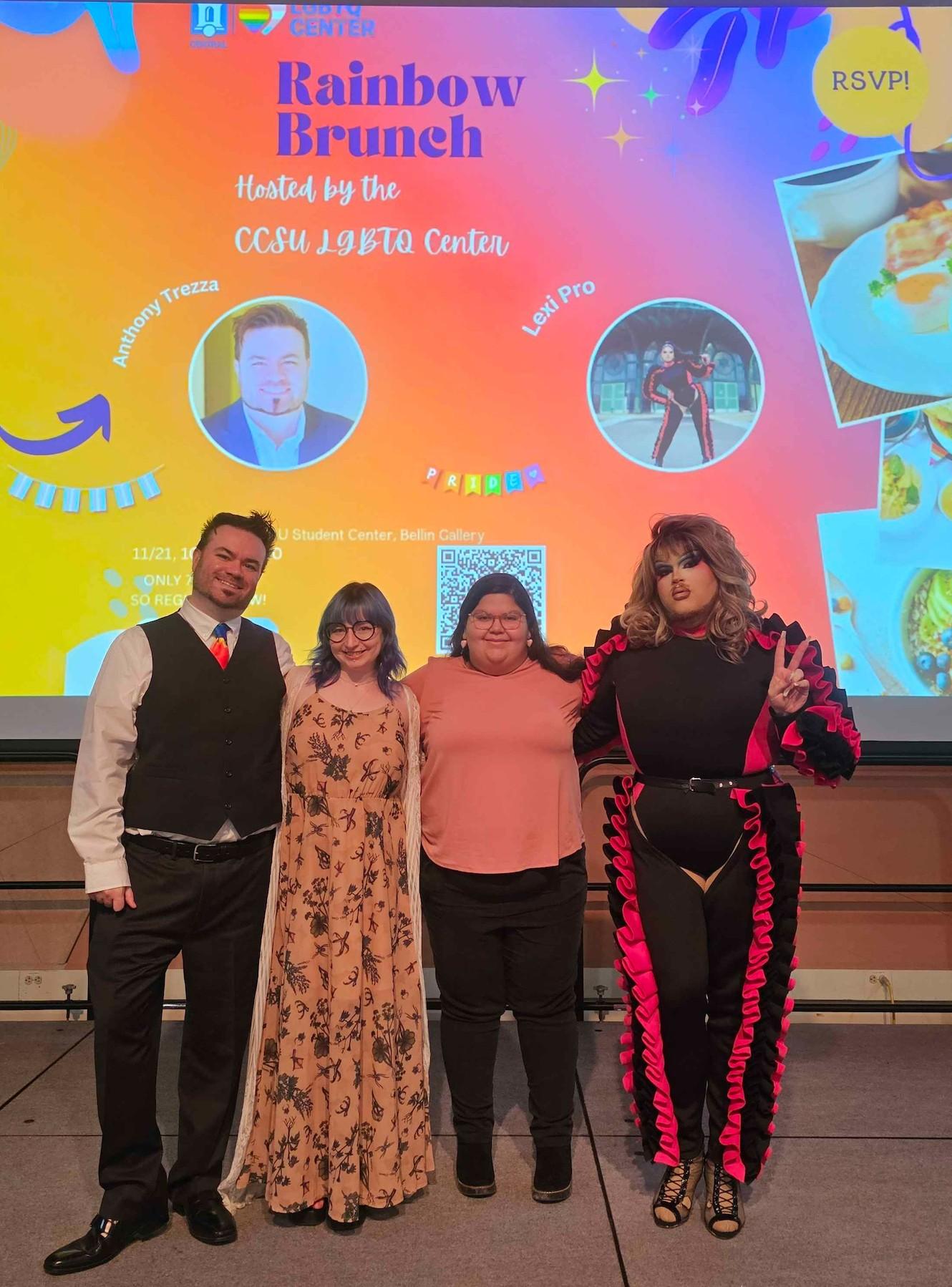 Members of the Rainbow Brunch Event