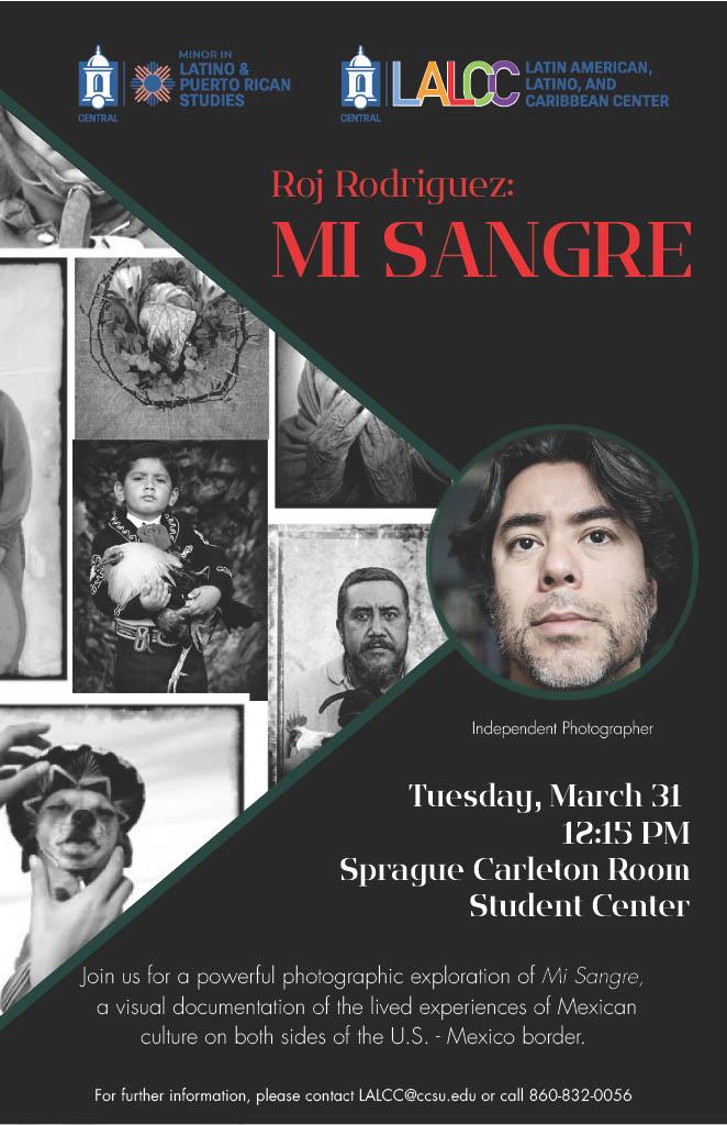 Mi Sangre Event Flyer