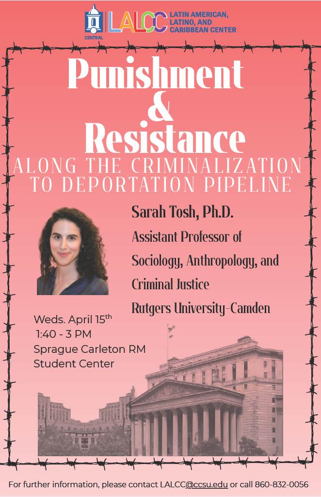 Punishment & Resistance Discussion Flyer