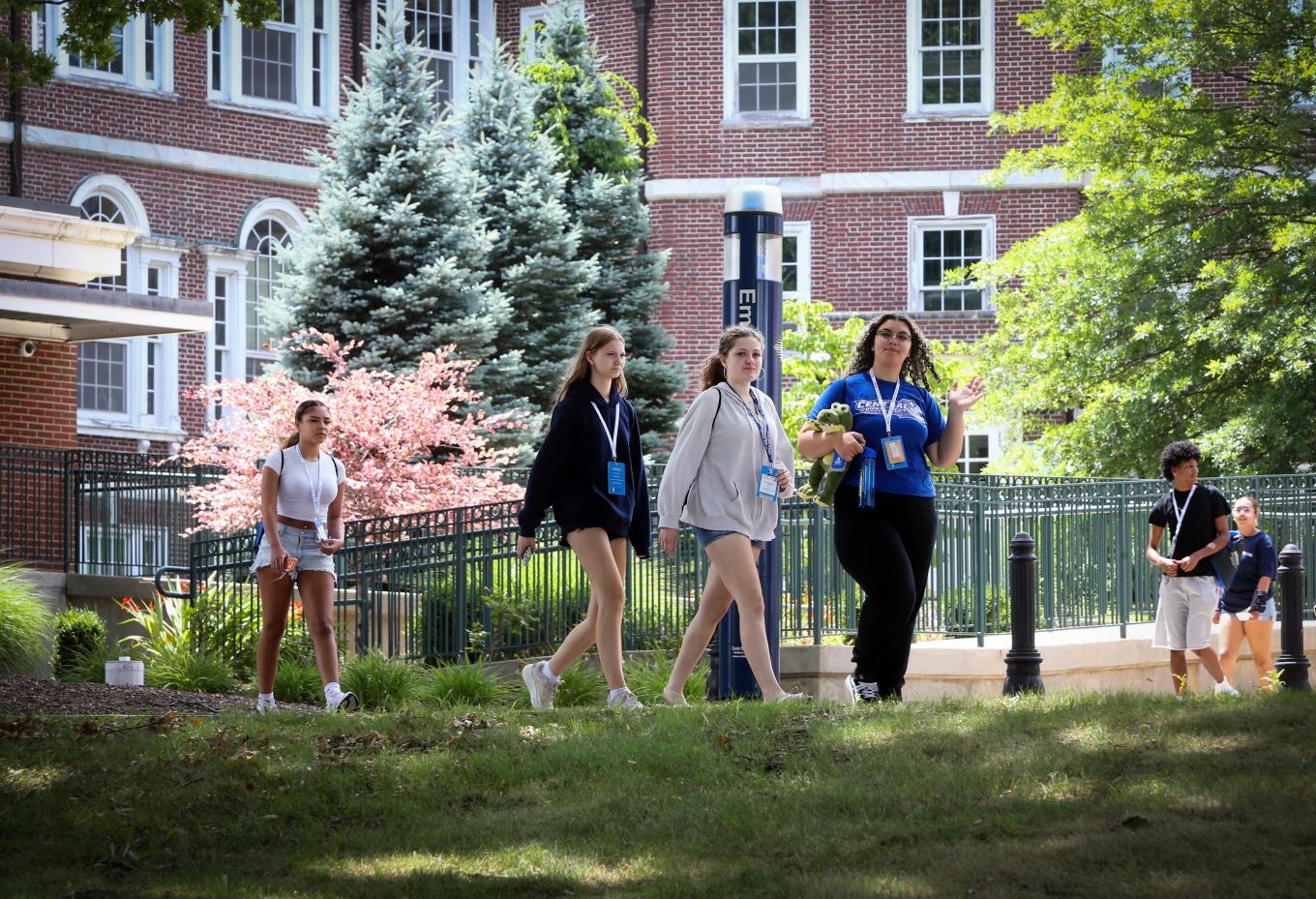It's orientation season at Central, and new first-year students are touring campus to learn all about the college experience and get ready for their first semester.