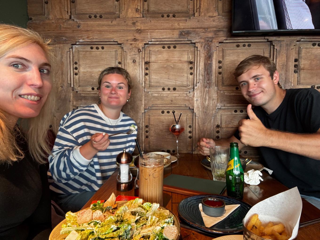 Smart Blondes at Lunch