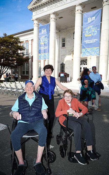 Dr. Judd, wife and Pres. Toro photo