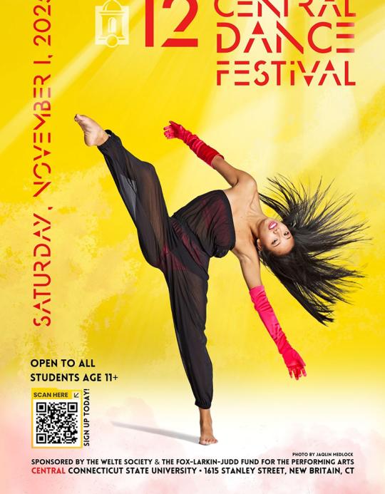 Central 12th annual dance fest flyer