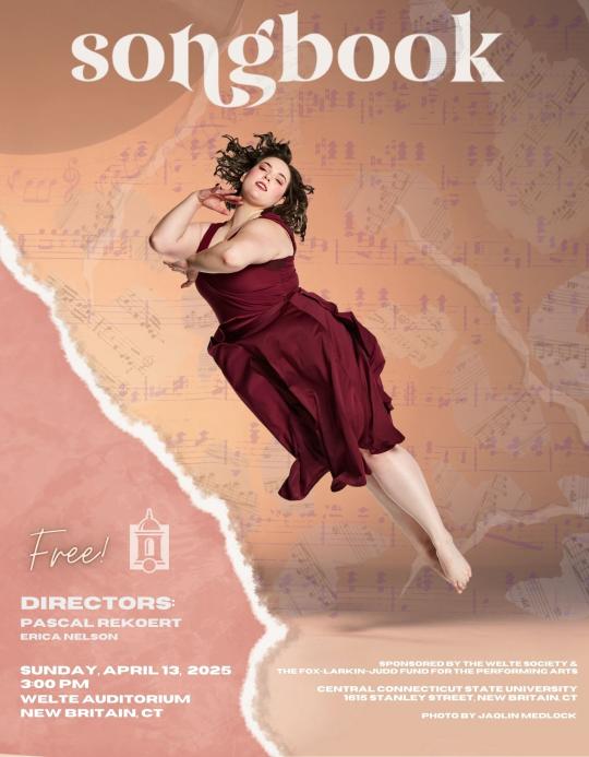 Songbook Dance program flyer