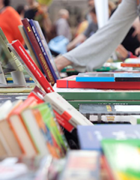 books on a shelf