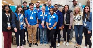 Members of the Central CARES Club at a meeting in St. Louis, Missouri.