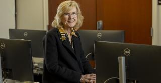 Assistant Professor in the Department of Art and Design Peggy Bloomer