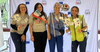 Central Nursing students during a Mission of Mercy community clinic