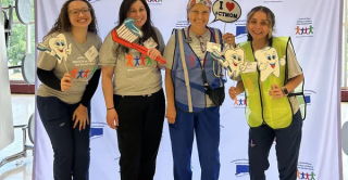 Central Nursing students during a Mission of Mercy event