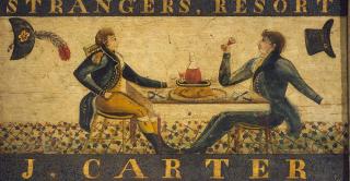Image of an 18th-century tavern sign