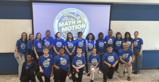The first cohort of Math in Motion at Central