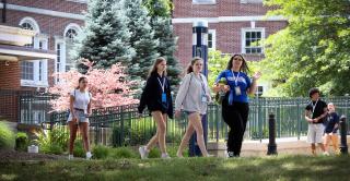 It's orientation season at Central, and new first-year students are touring campus to learn all about the college experience and get ready for their first semester.