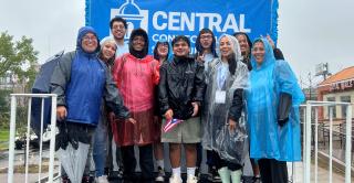  Rain couldn’t dampen Central’s spirit at the annual Hartford Puerto Rican Parade on Sept. 13, as students, faculty and staff came together to celebrate Puerto Rican culture and community.