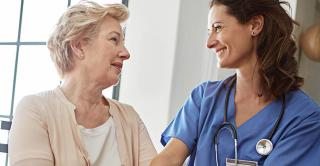 Nurse with Patient