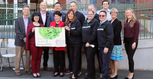 Central group at Stop and Shop donation drive