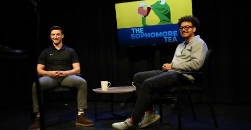Photo of Sophomore Tea Podcast