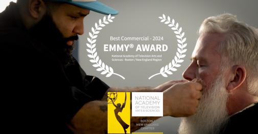 Emmy Award Poster for Barber on a mission of care