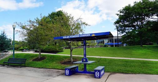 Solar Powered Charging Station