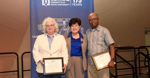 DSA Winners with President Toro