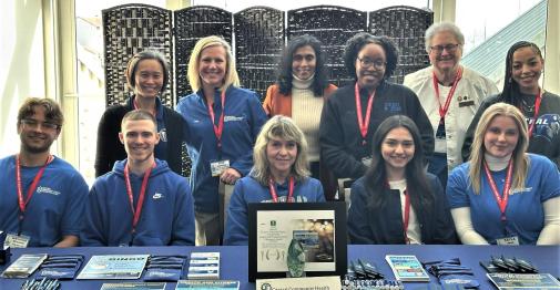 Central students and faculty at the National Academy of Health and Physical Literacy Summit. 