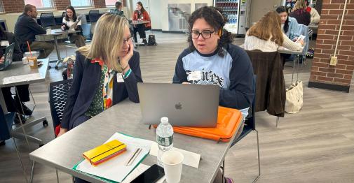 Faculty and students from Central’s Design program at the Emerging Professionals Workshop